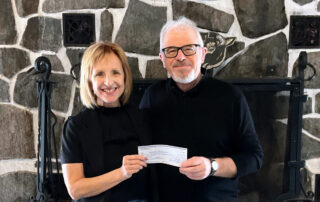 Hélène Gauthier et Gérard Desbiens, gagnants du 48e tirage.