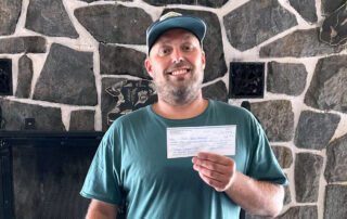 Carl Gaudreault, gagnant du 9e tirage